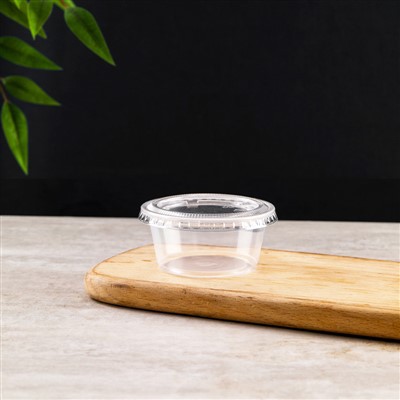 Tazzi tal-porzjon li jintremew mill-plastik